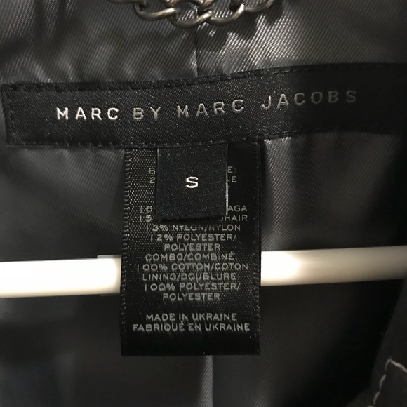 Marc Jacobs Wool and Alpaca striped coat - Picture 2 of 5